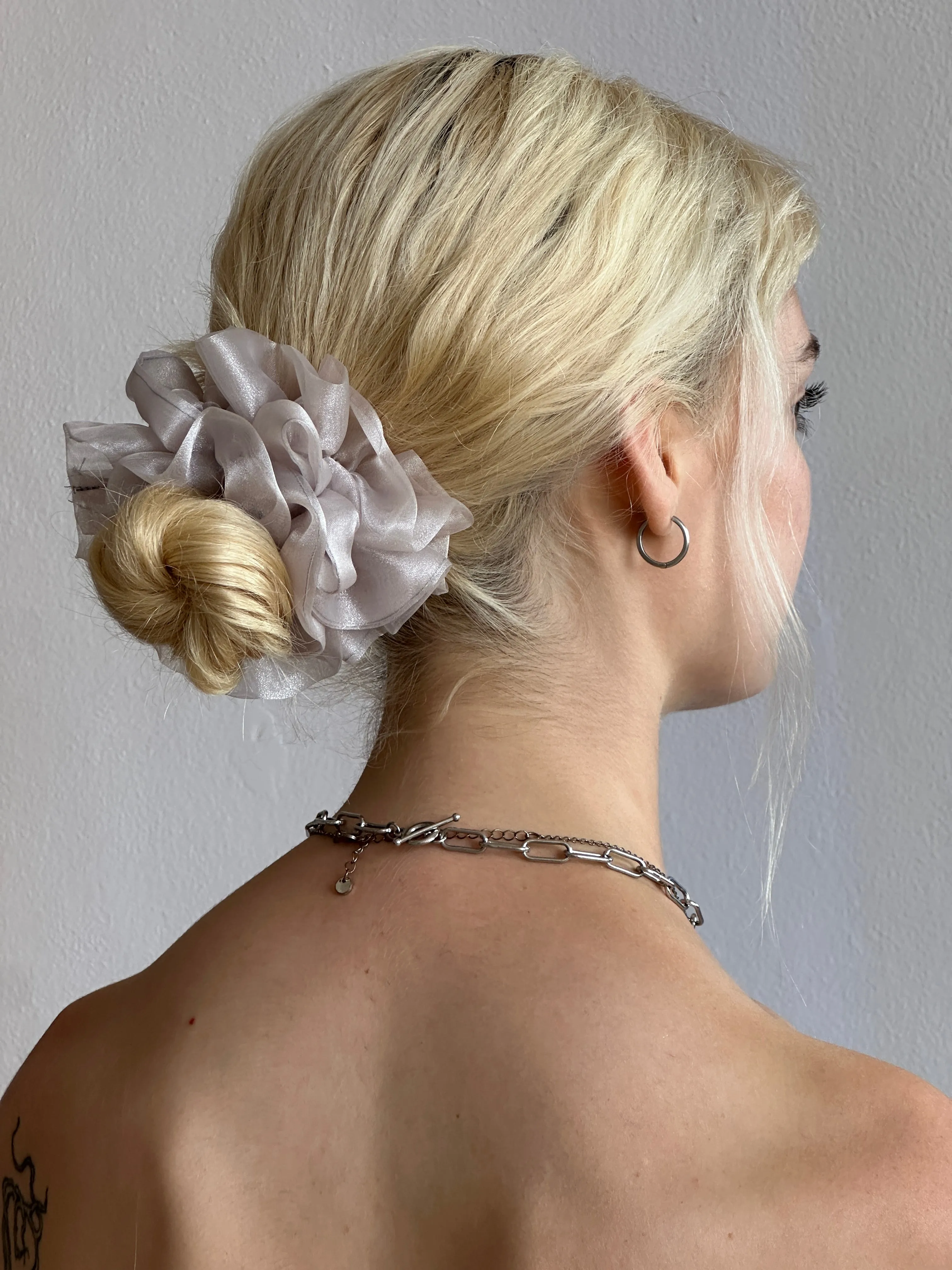 Cloud Ruffle Scrunchie sold by Room Shop product image thumbnail 4