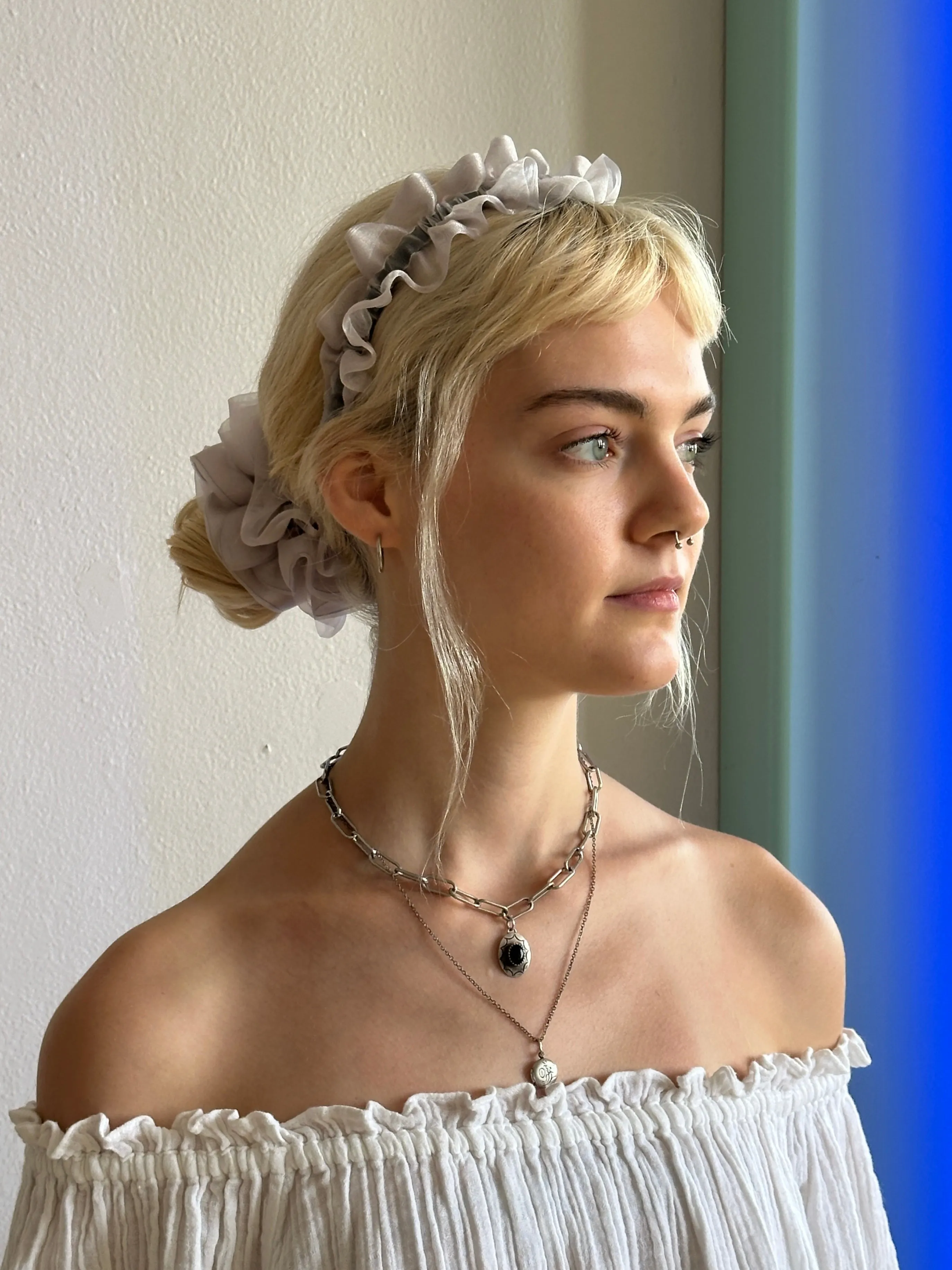 The Ruffle Headband sold by Room Shop product image thumbnail 2