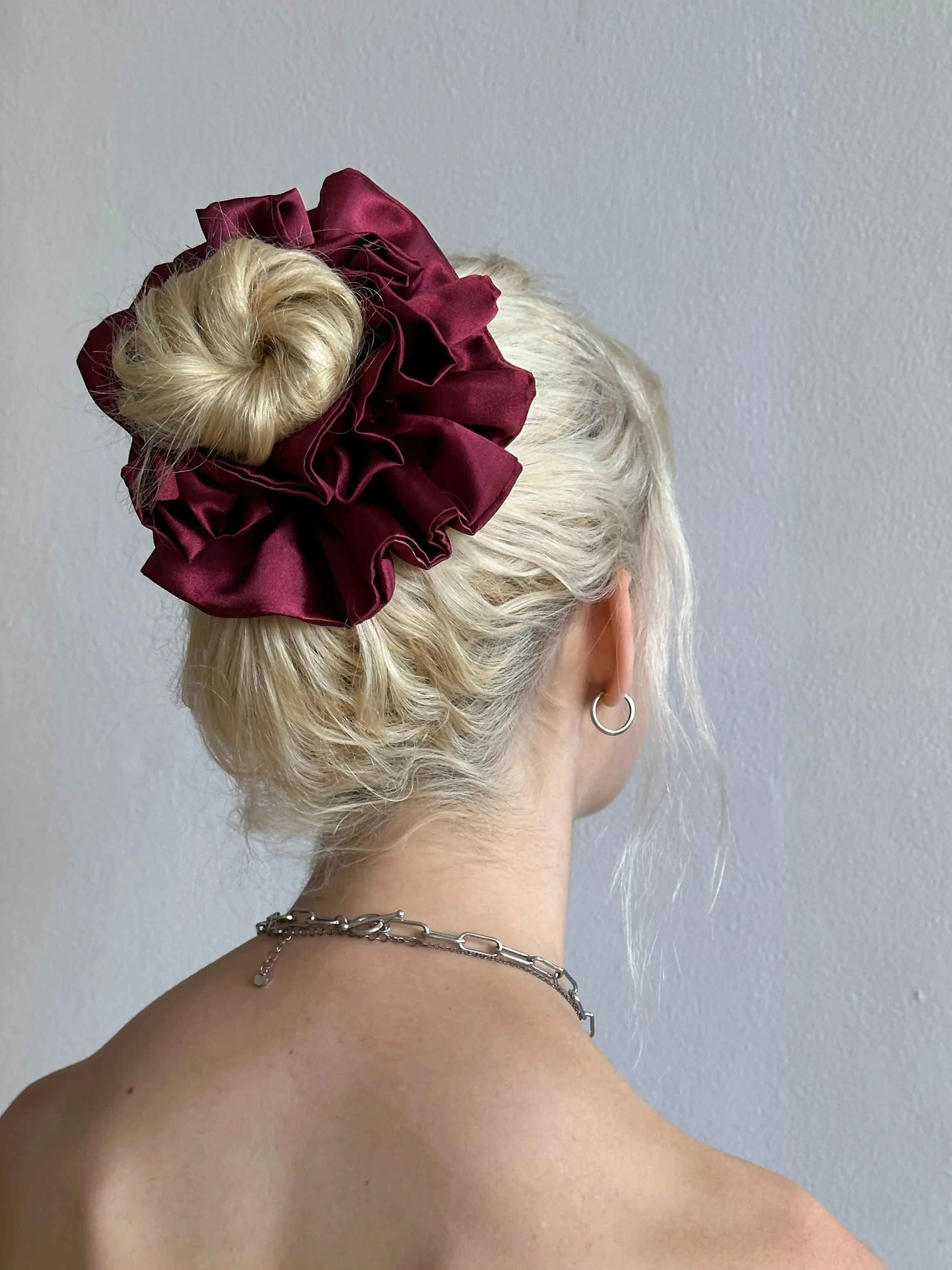 Satin Ruffle Scrunchie sold by Room Shop product image thumbnail 2
