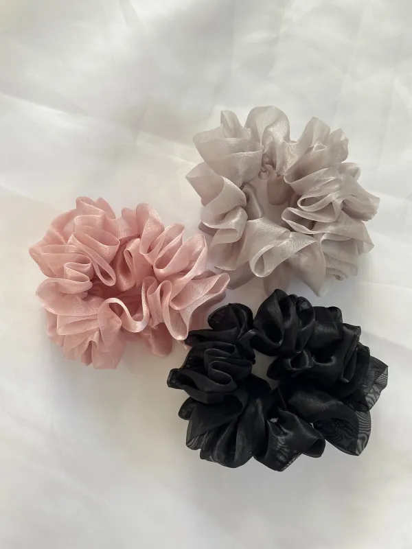 Ruffle Scrunchie 3 Pack sold by Room Shop