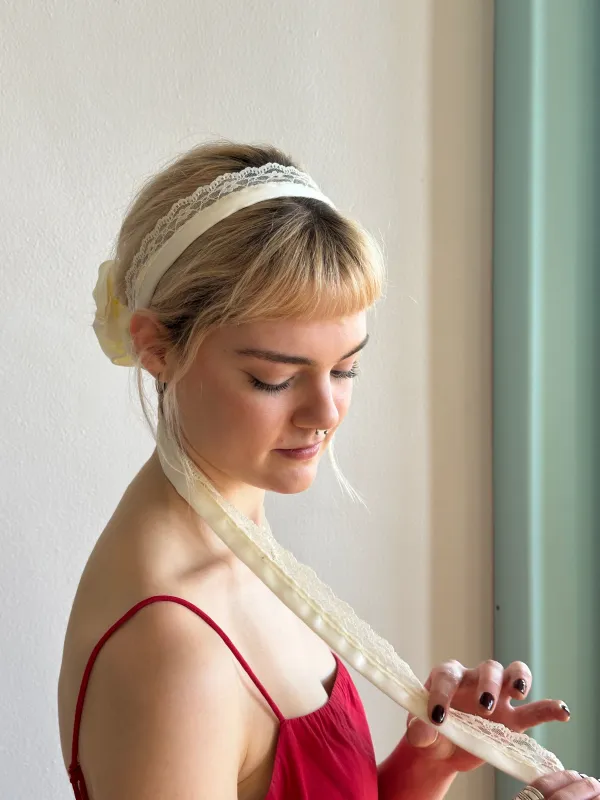 Edie Long Line Headband made by Room Shop