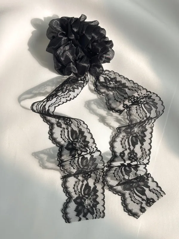 Mia Lace Scrunchie made by Room Shop