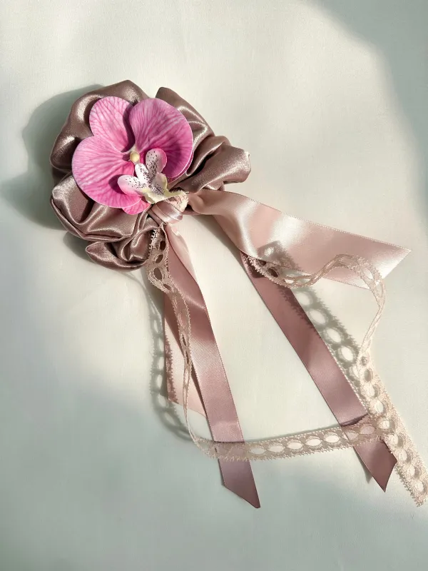 Odette Orchid Brooch made by Room Shop