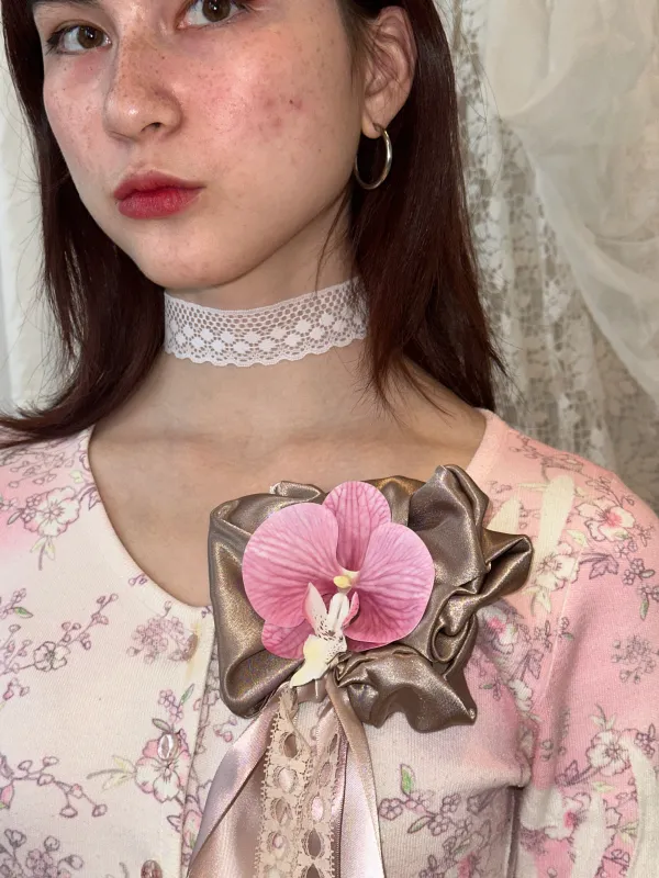 Soft Lace Choker Necklace made by Room Shop