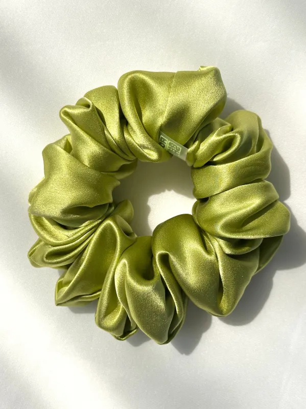Silk Mini Scrunchie made by Room Shop