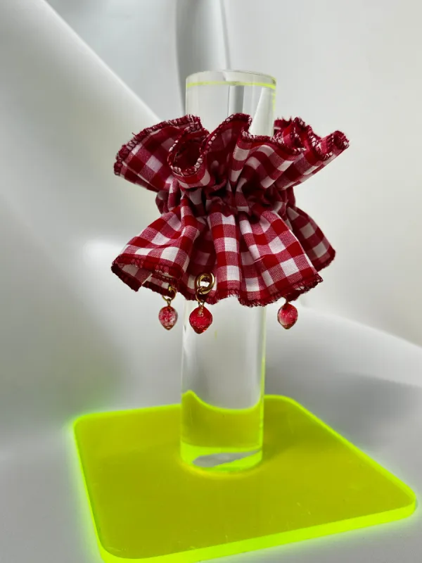 Ruffle Chandelier Scrunchie sold by Room Shop