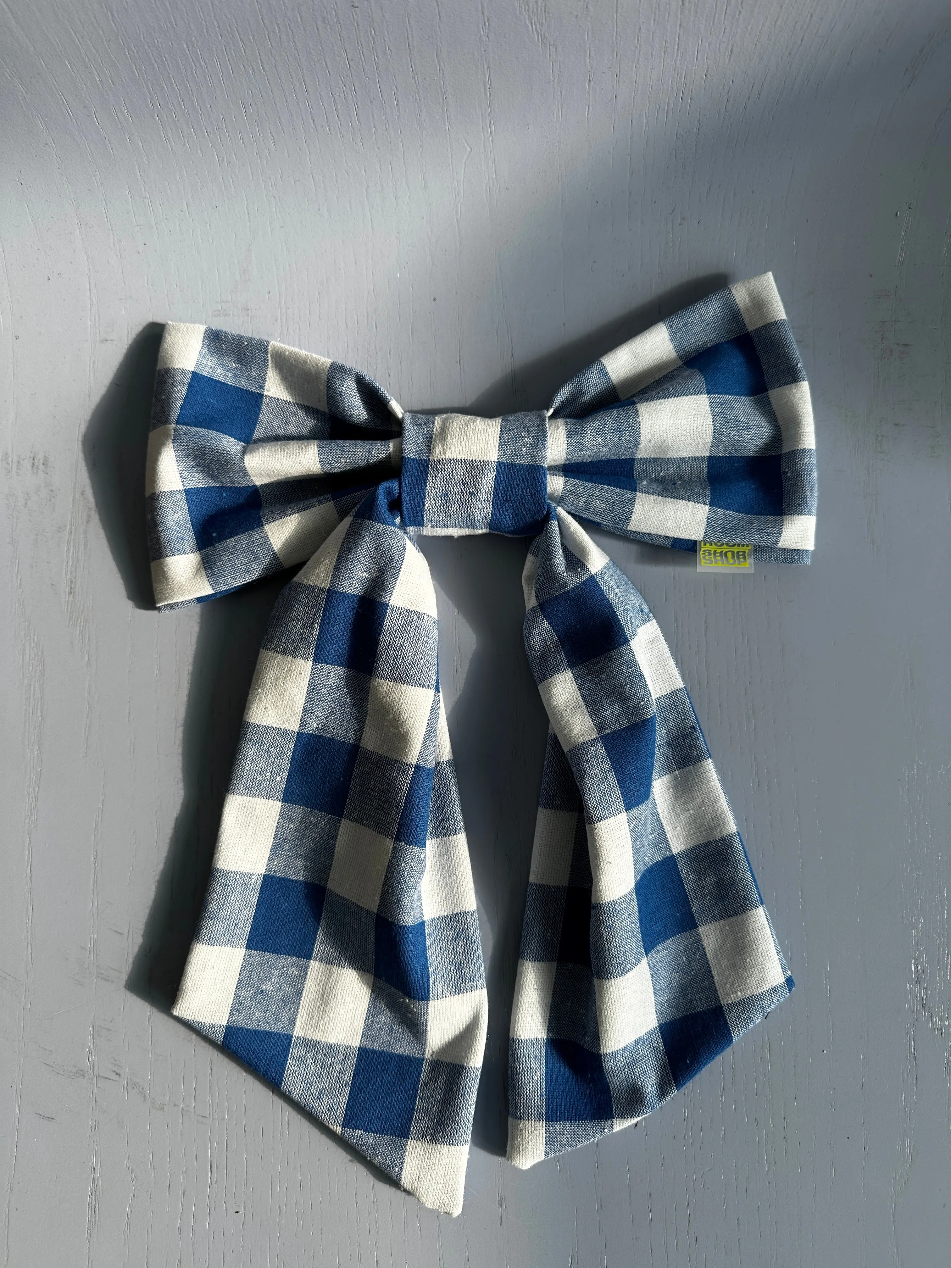 Picnic Gingham Bow Clip sold by Room Shop product image thumbnail 3