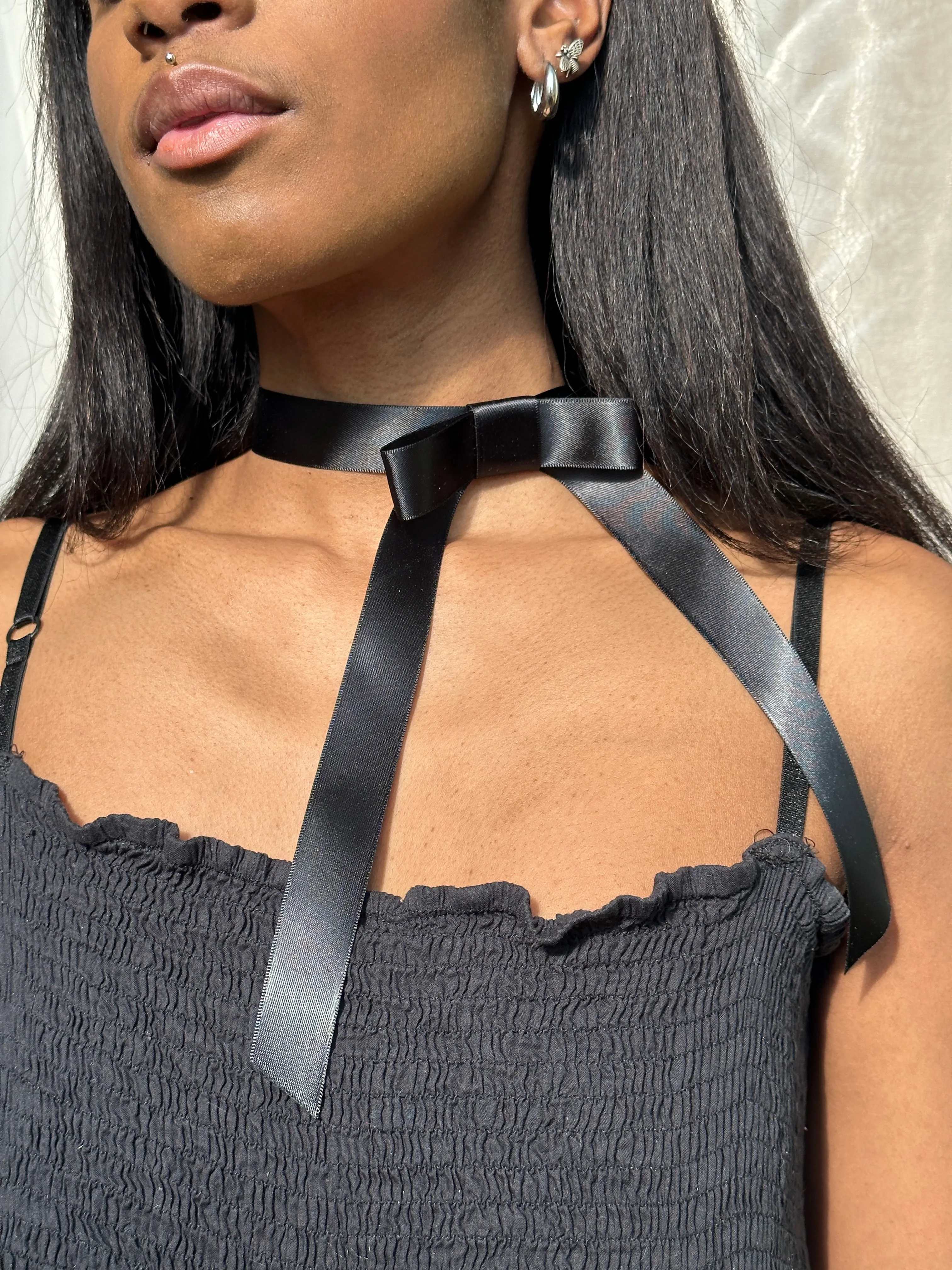 Ribbon Choker Necklace sold by Room Shop product image thumbnail 4