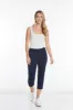 Crop Pants with Pockets & Strap Hem Vents - Midnight Blue sold by SlimSation