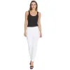 Pull-On Narrow Leg Pant - White sold by SlimSation