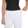 Pull-On Narrow Leg Pant - White sold by SlimSation