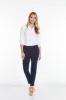 Pull-On Midnight Blue Ankle Pants sold by SlimSation