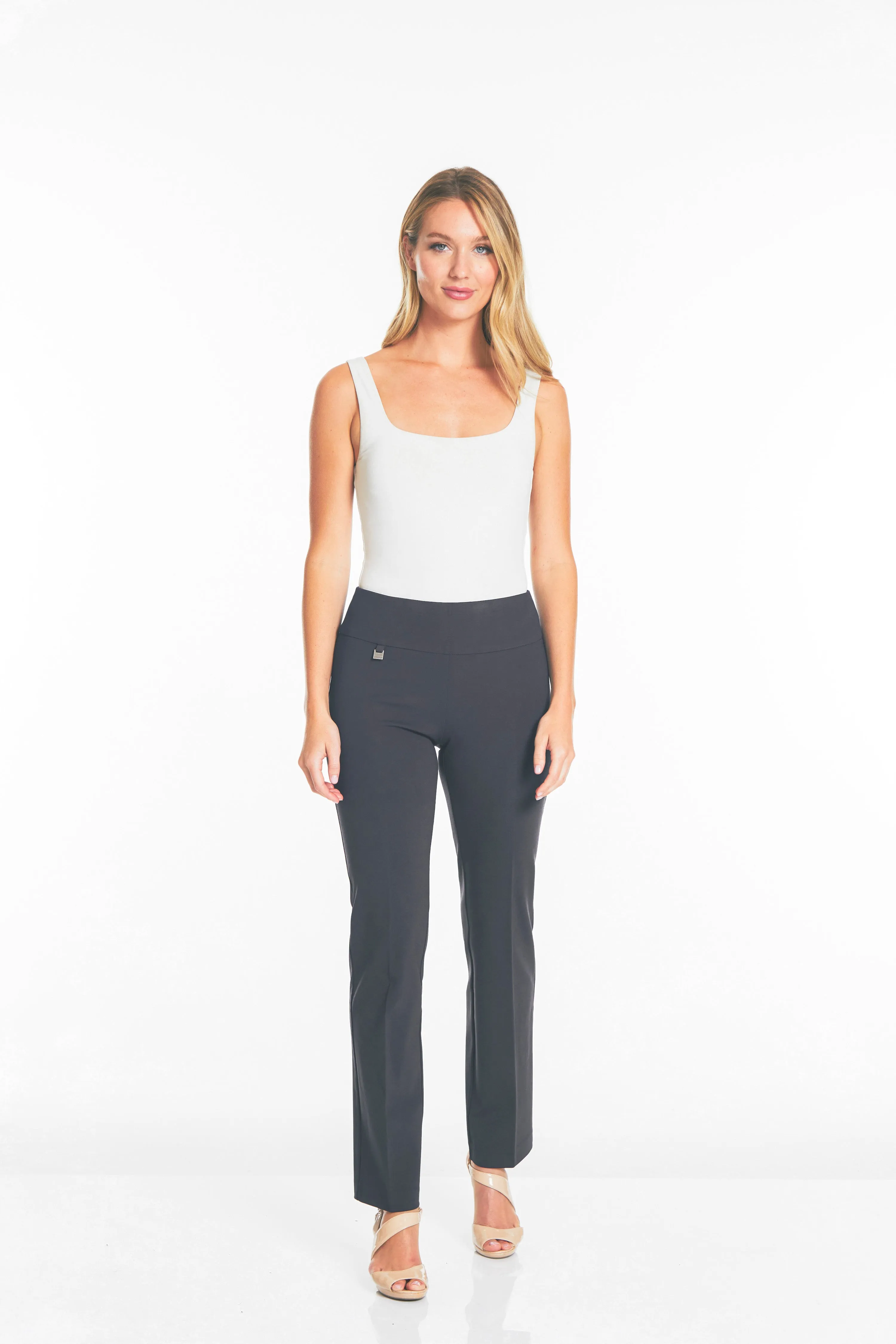 Solid EASE-Y-Fit Knit Relaxed Pant - Intense Grey sold by SlimSation product image thumbnail 5