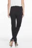 Wide Band Elastic Waist Ankle Pants - Black sold by SlimSation