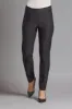 Plus Size Solid Fine Line Twill Ankle Pant - Black sold by SlimSation