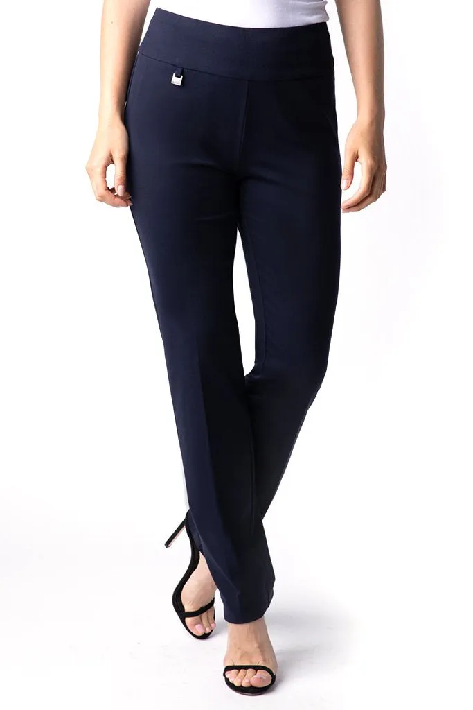 Plus Size Solid EASE-Y-Fit Knit Relaxed Pant - Black sold by SlimSation product image thumbnail 3