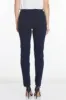 Plus Size Pull-On Solid Narrow Leg Pant With Faux Front Pockets - Midnight Blue sold by SlimSation