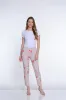 Print Ankle Pant - Floral Multi sold by SlimSation