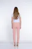 Ease-Y-Fit Knit Ankle Pant - Blush sold by SlimSation