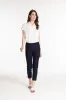 Plus Pull-On Crop Pant With Real Front & Back Pockets - Midnight sold by SlimSation