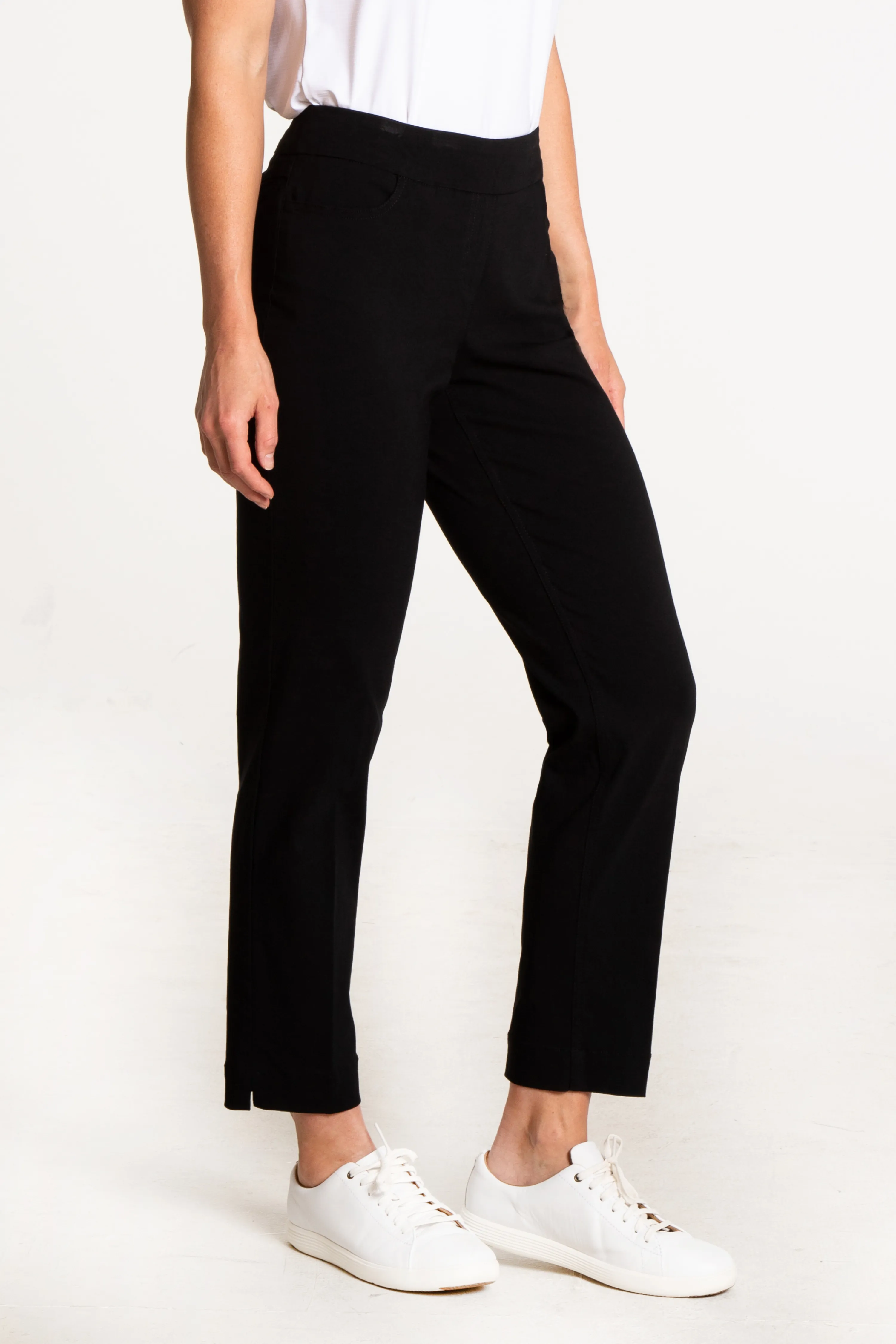 Golf Ankle Pant - Black sold by SlimSation