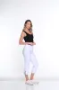 3-Strap Hem Pant- White sold by SlimSation