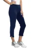 Dolphin Hem Crop Pants - Midnight Blue sold by SlimSation