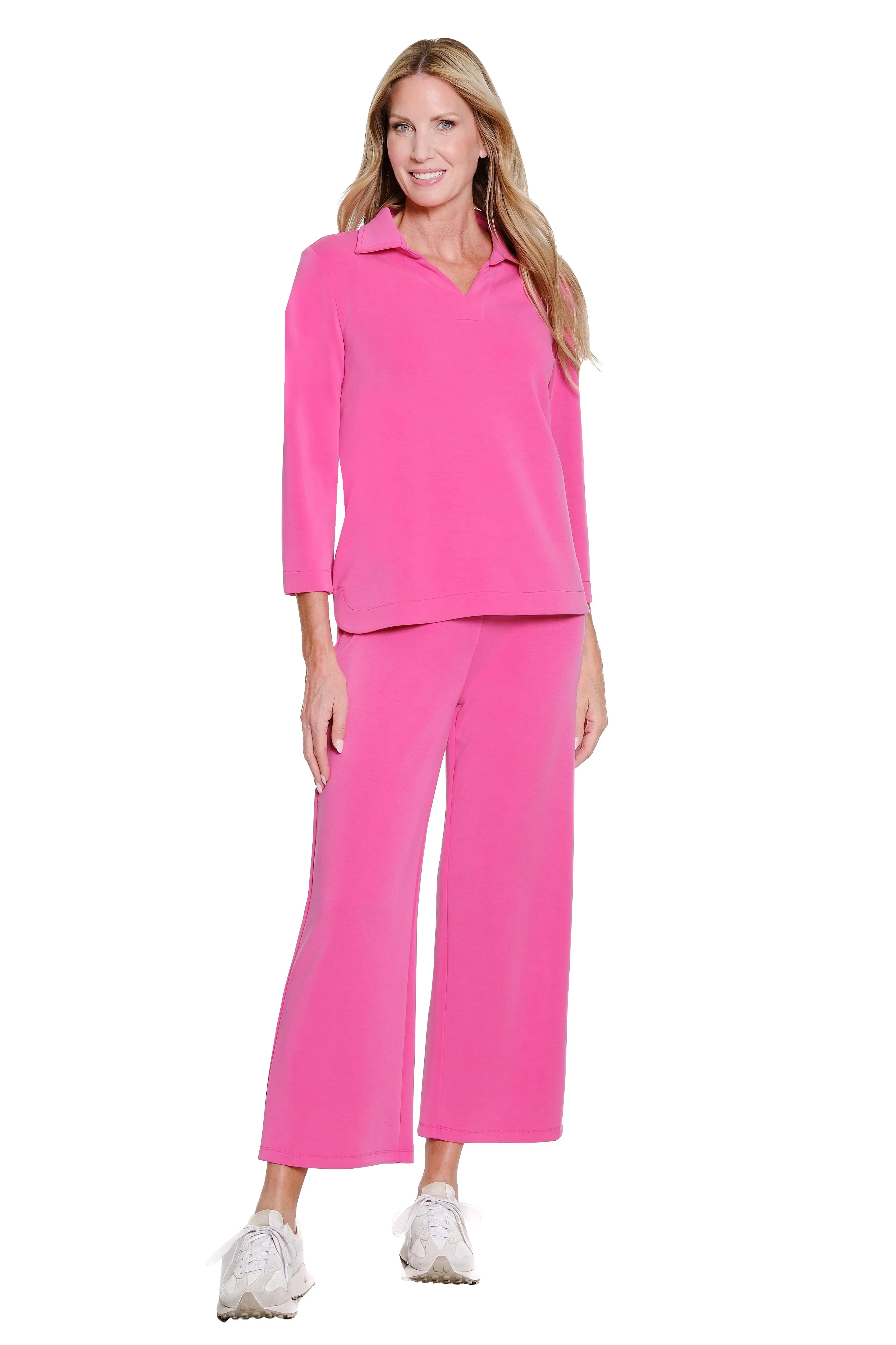 Knit Lounge Set - Candy Pink sold by SlimSation product image thumbnail 2