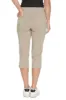 Plus Size Stone Capri Pants With Pockets sold by SlimSation