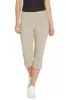 Plus Size Stone Capri Pants With Pockets sold by SlimSation