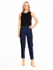 Thin Her Ankle Pants - Navy sold by SlimSation