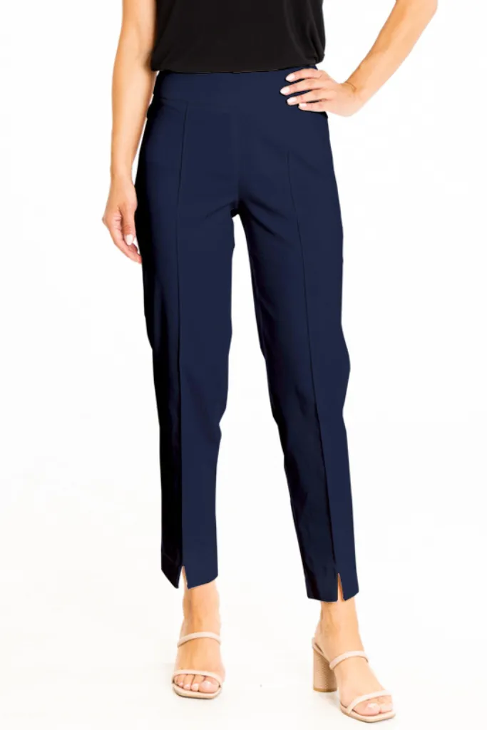 Thin Her Ankle Pants - Navy sold by SlimSation