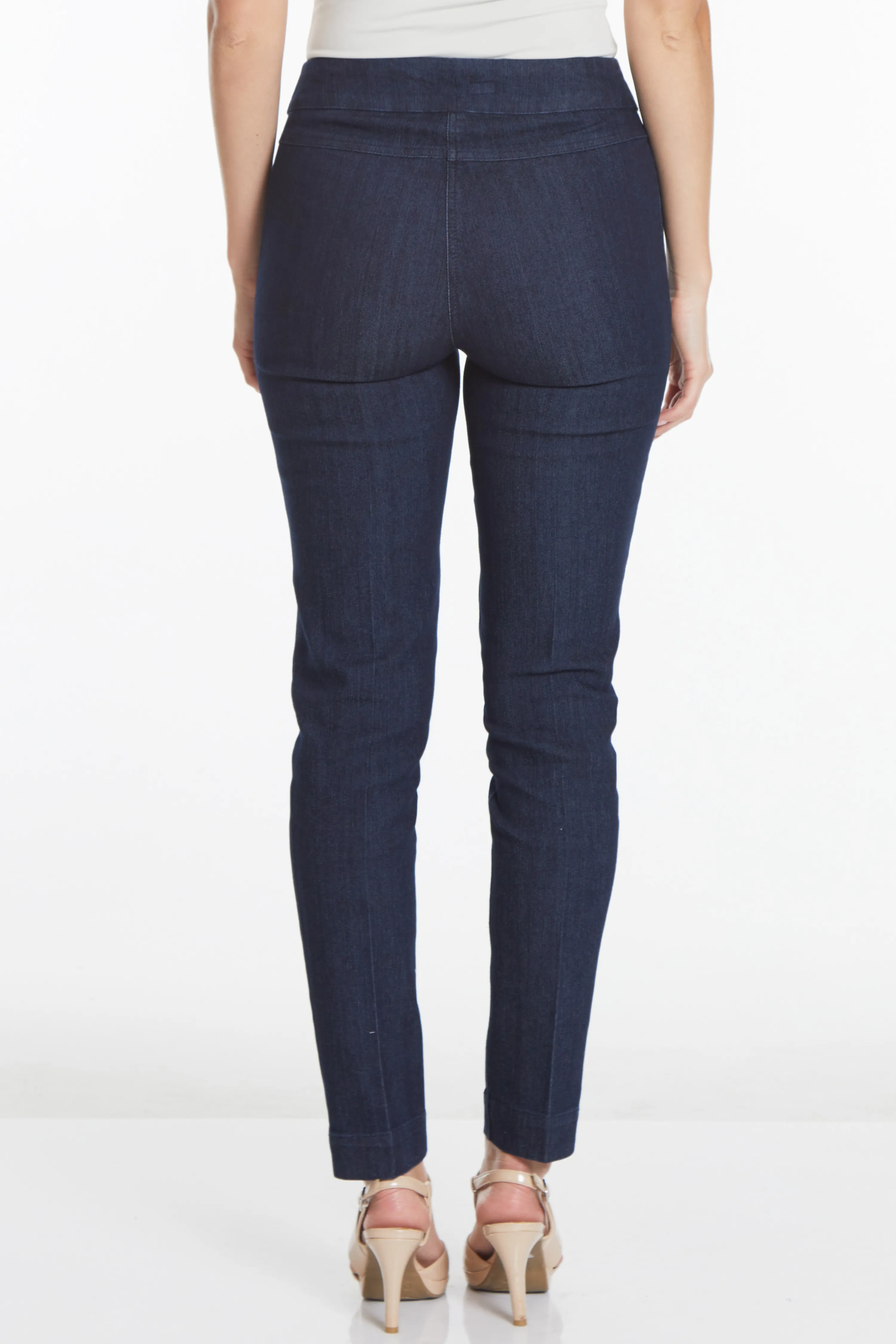 Pull-On Narrow Leg Pant - Denim sold by SlimSation product image thumbnail 2
