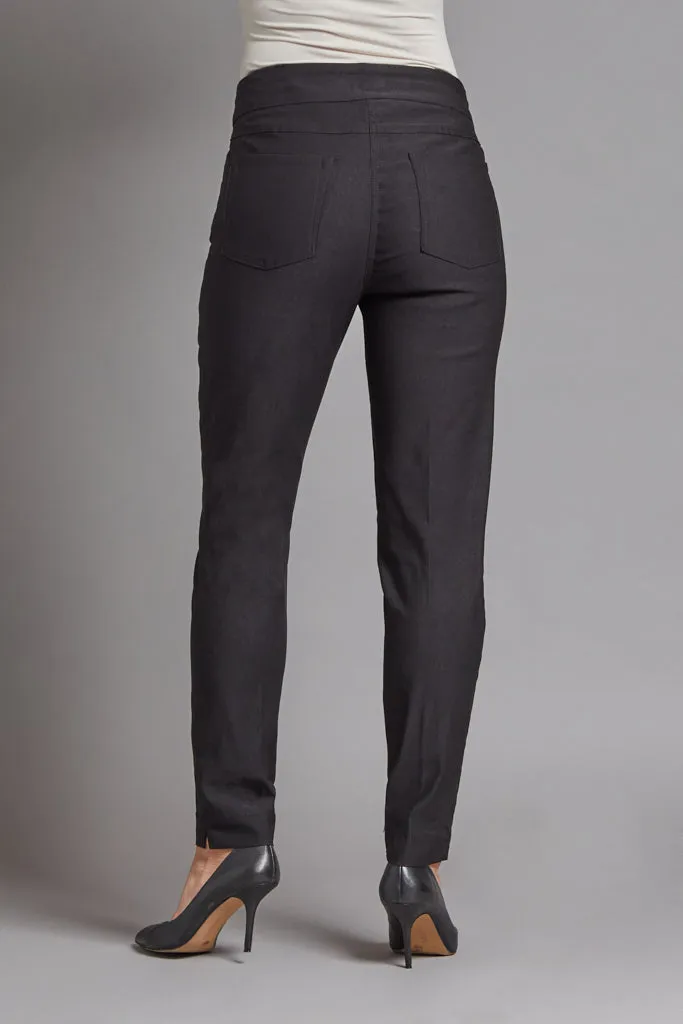 Petite Solid Fine Line Twill Ankle Pant - Midnight Blue sold by SlimSation product image thumbnail 5