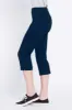 Golf Capris With Pockets - Midnight Blue sold by SlimSation