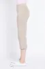 Golf Capri Pants With Pockets - Stone sold by SlimSation