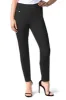 Plus Size Black Elastic Waist Ankle Pants sold by SlimSation