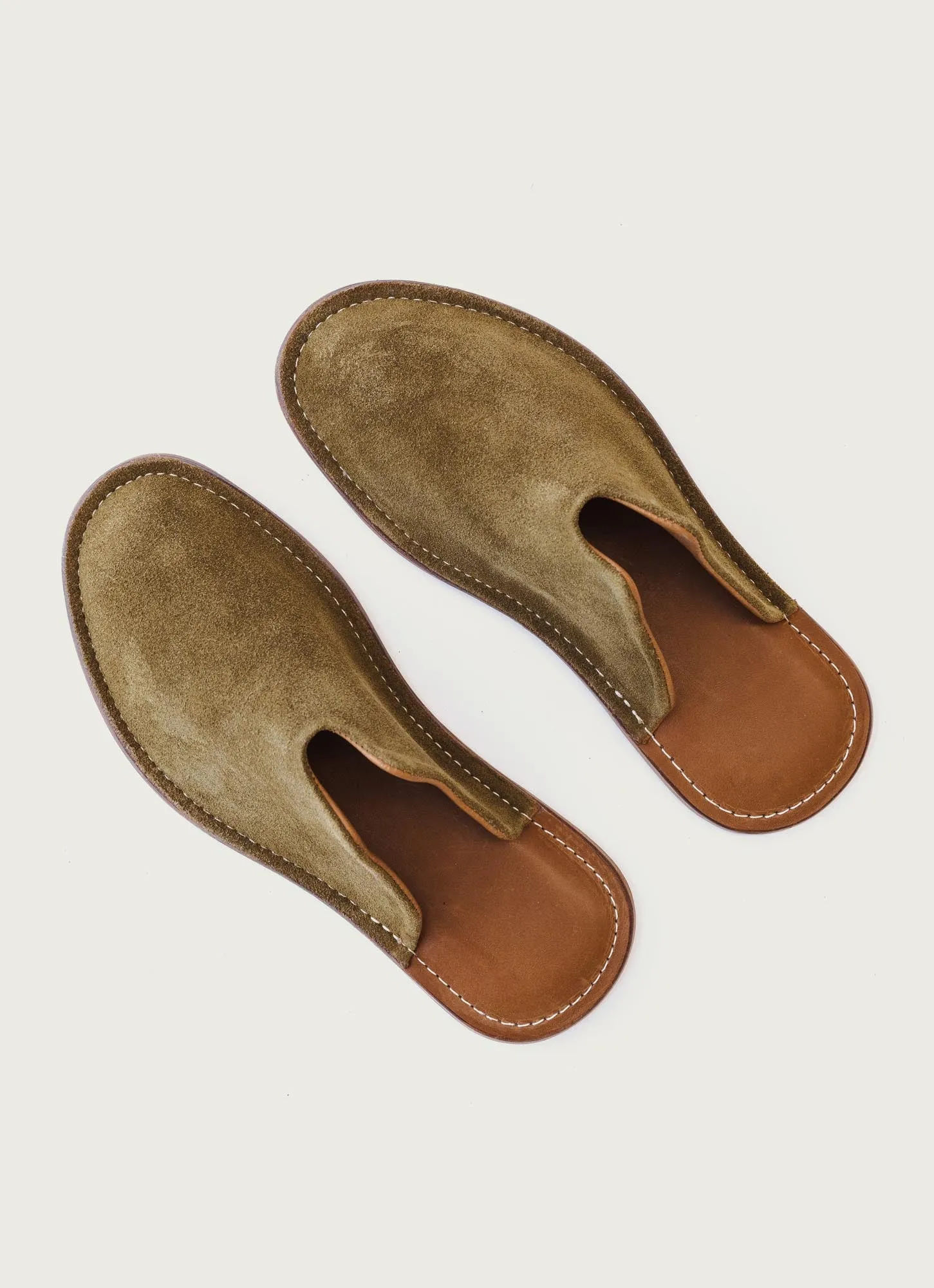 Mr. Grumpy Leather Slippers sold by WP Standard
