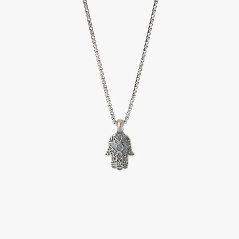 Sterling Silver Hamsa Necklace sold by WP Standard