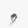 Sterling Silver Elements Ring with Black Onyx sold by WP Standard