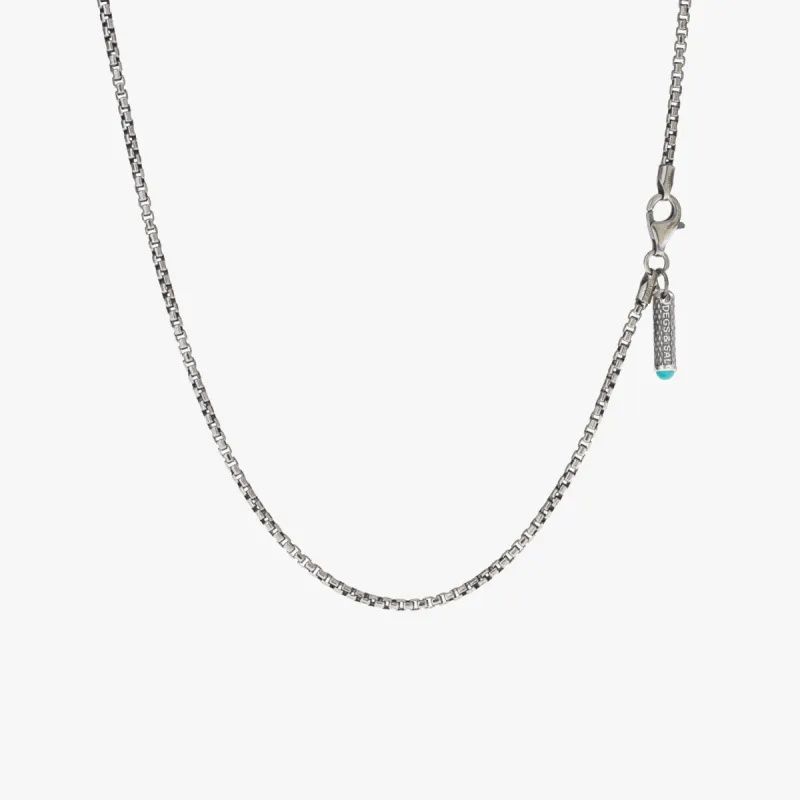 Sterling Silver Box Chain Necklace sold by WP Standard