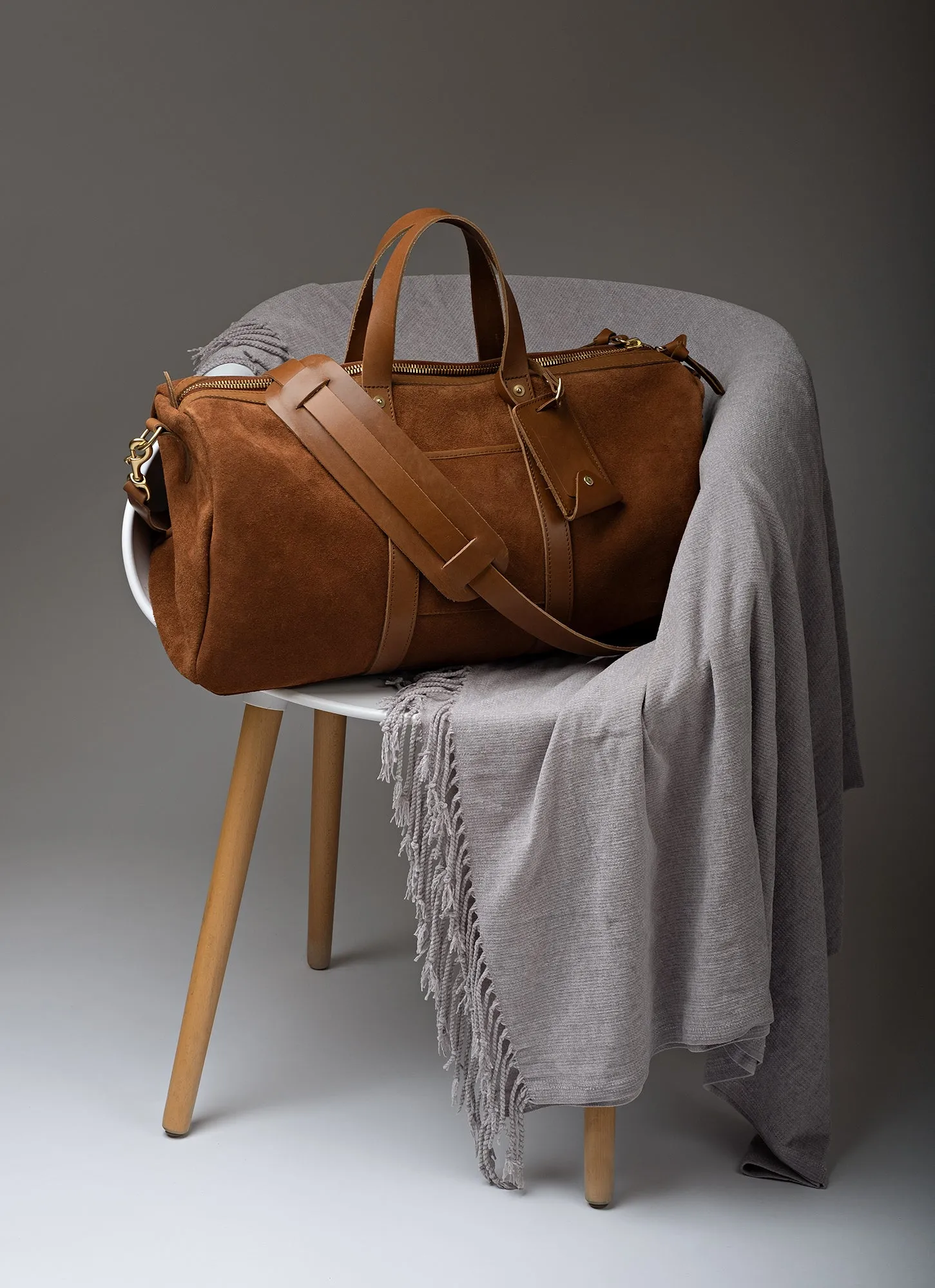 Rough-out Suede PanAm Duffle Bag sold by WP Standard product image thumbnail 2