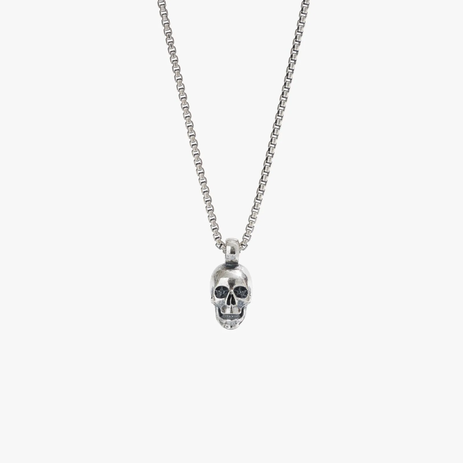 Sterling Silver Skull Necklace sold by WP Standard