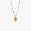 Gold Hamsa Necklace sold by WP Standard