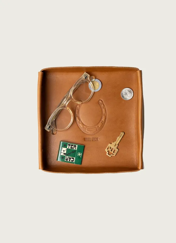 Leather Valet Tray made by WP Standard