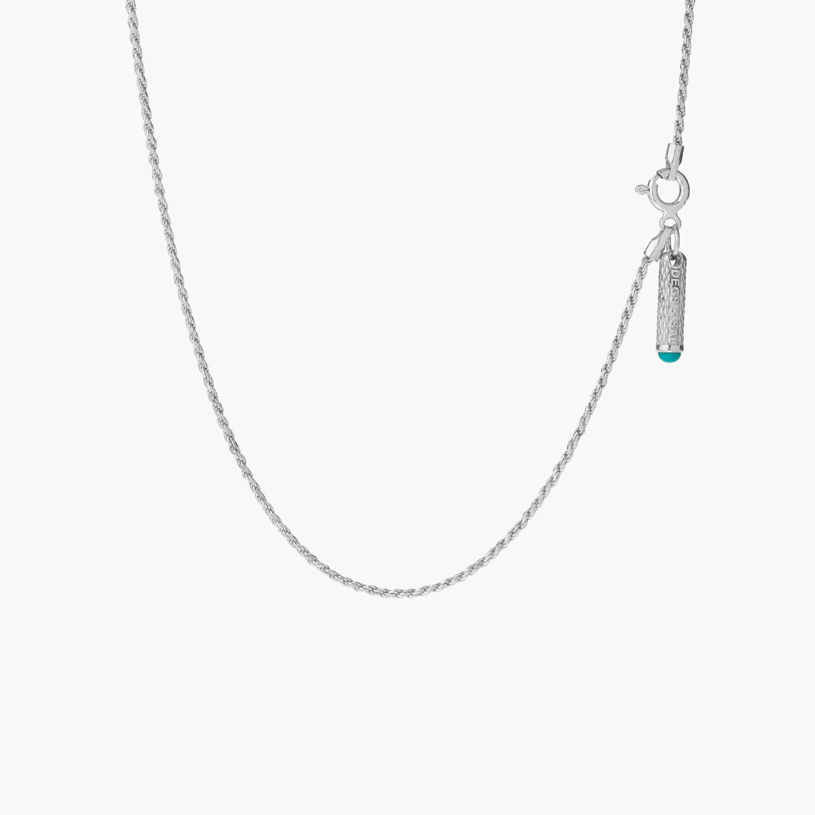 Sterling Silver Frame Pendant Necklace with Turquoise sold by WP Standard product image thumbnail 4