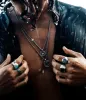 Sterling Silver Memento Mori Necklace sold by WP Standard