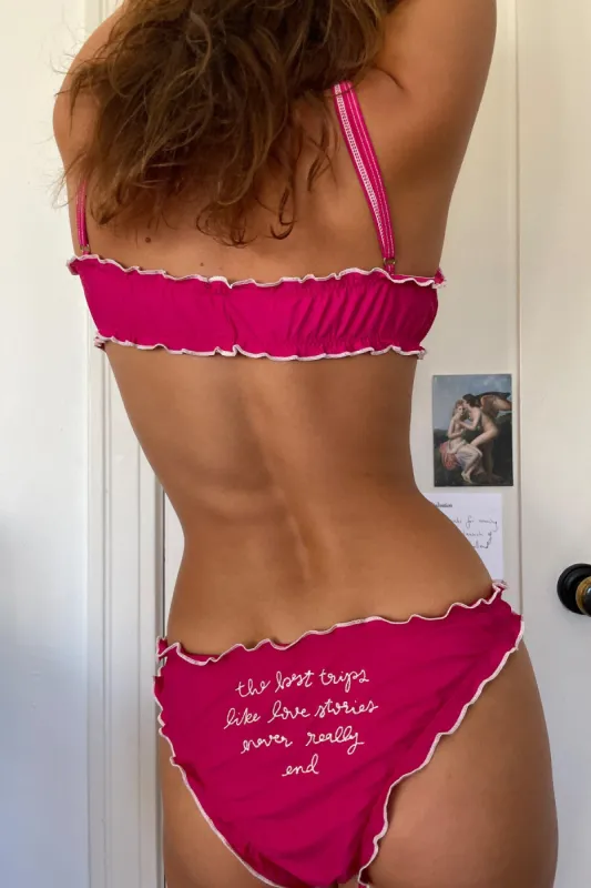 LEA RUFFLED BRIEF sold by Zonarch