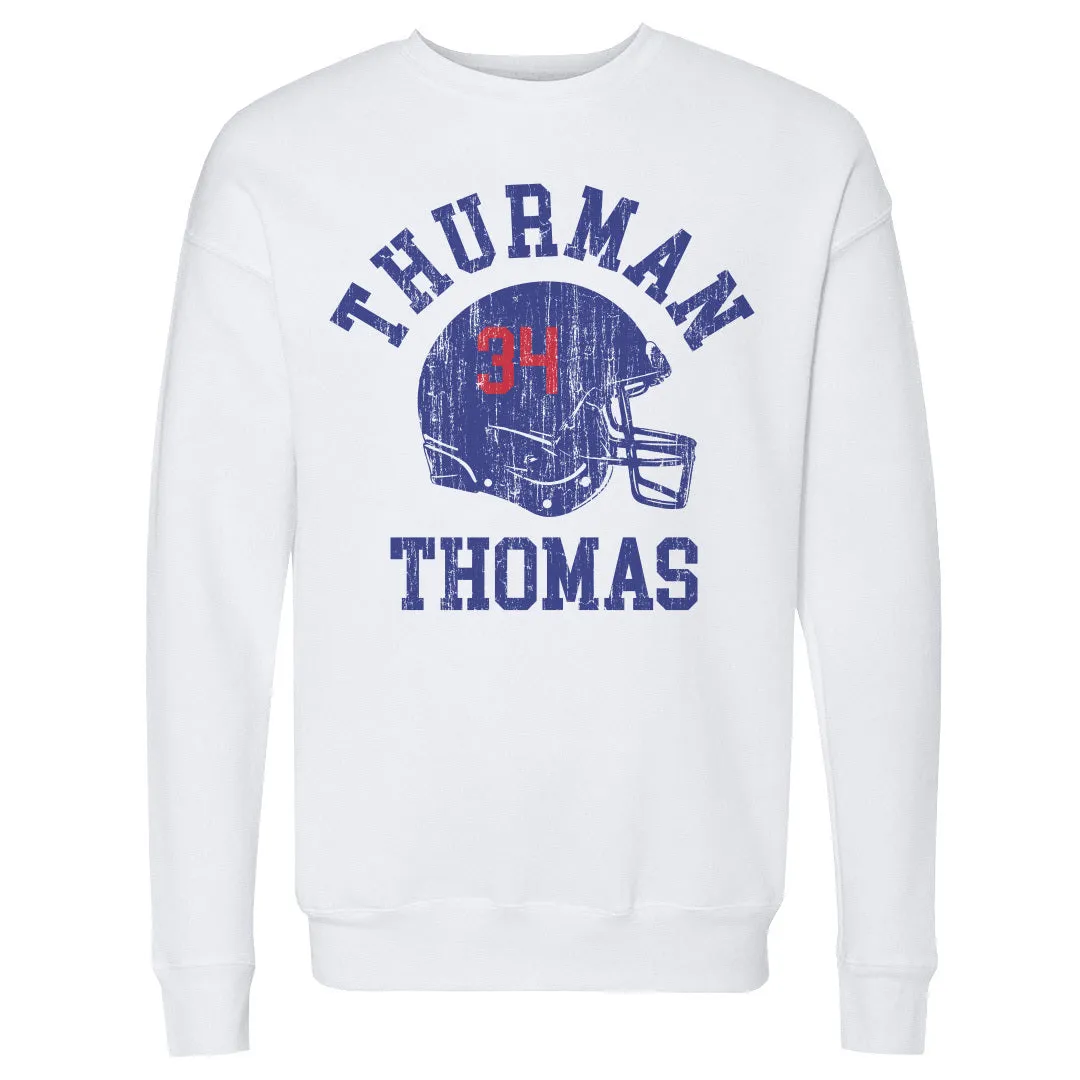 Thurman Thomas Buffalo Helmet Font sold by 500 Level