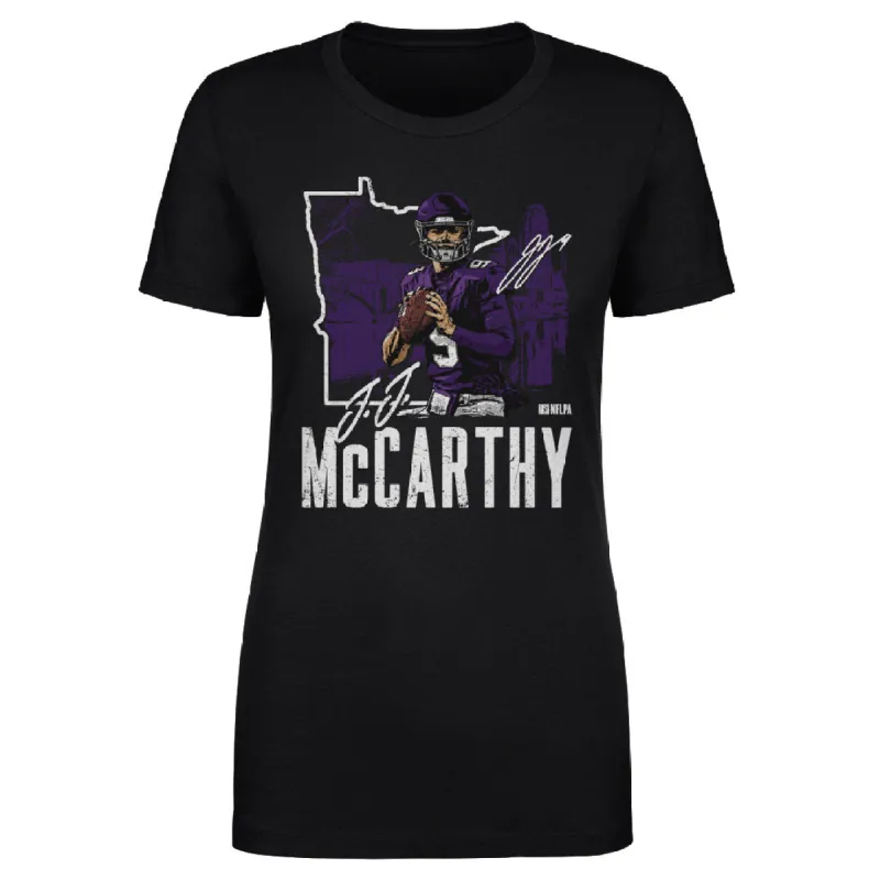 J.J. McCarthy Minnesota State WHT sold by 500 Level